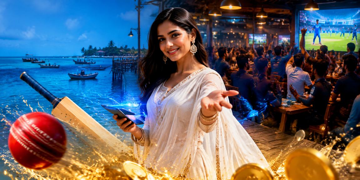 সেন্ট মার্টিনে বাংলাদেশি মডেল মোবাইলে dbbet888link অ্যাপে ক্রিকেট বেটিং করছেন